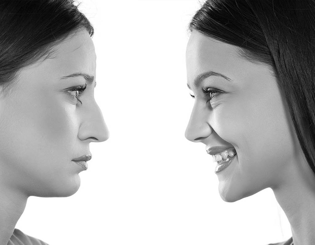 beauty concept skin aging. anti-aging procedures, rejuvenation,